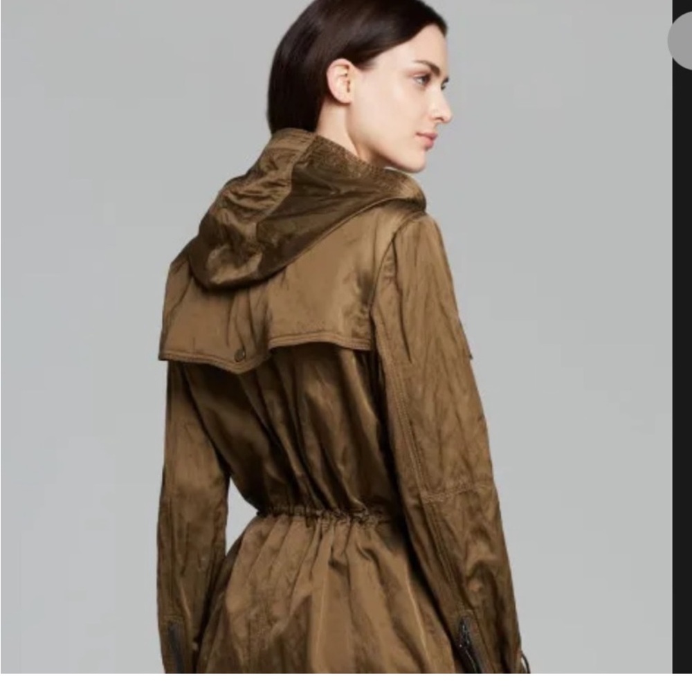 Vince Olive Green Luxe Anorak Festival Jacket sz M